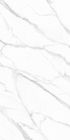 Το άσπρο γυαλισμένο μάρμαρο του Καρράρα σχολιάζει κεραμίδι πορσελάνης 1600*3200mm το σύγχρονο