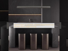 Η ομάδα πληρωμών L/C και άλλα αποδέχονται πορσελάνινα πλακάκια με γυαλιστερή μαρμάρινη όψη για κομψά δάπεδα