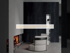 Μεταμορφώστε τα υποστρώματα του σκυροδέματος σας με μαρμάρινη εμφάνιση πορσελάνη πλακάκια πάτωμα και τοίχος