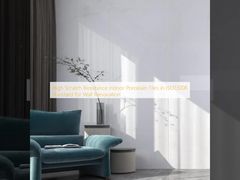 Υψηλή αντοχή στις γρατζουνιές εσωτερικά πλακάκια πορσελάνης στο πρότυπο ISO13006 για την ανακαίνιση τοίχων