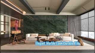 Πλακάκι πορσελάνης με ανθεκτικό Marble Look για μοντέρνους εσωτερικούς χώρους