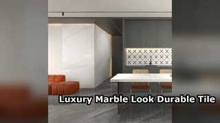 Πλακάκι πορσελάνης ανθεκτικό Marble Look για δάπεδα υψηλής κυκλοφορίας