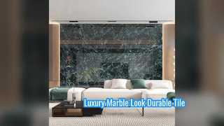 Durable Marble Look Porcelain Tile For Modern Interiors