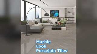Marble Look Πλακάκια πορσελάνης Κομψό πολυτελές δάπεδο