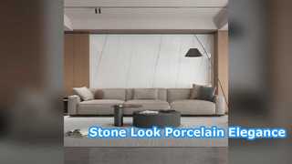 Πλακάκι πορσελάνης Stone Look Κομψό μοντέρνο δάπεδο