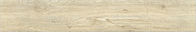 Το ξύλινο πάτωμα πορσελάνης σχεδίων, ξύλο φαίνεται ελαφρύ μπεζ χρώμα κεραμιδιών κρεβατοκάμαρων κεραμιδιών