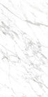 Το σύγχρονο πορσελάνης κεραμιδιών μεγάλο κεραμιδιών μεγέθους κεραμίδι Καρράρα τοίχων μεγάλου σχήματος άσπρο γυάλισε πλήρως το βερνικωμένο βερνικωμένο πορσελάνη κεραμίδι