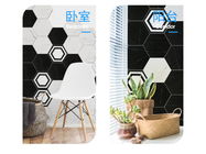 Το μικρό μαύρο Hexagon 8 &quot; μάρμαρο X9.2 8.8mm φαίνεται κεραμίδι πορσελάνης