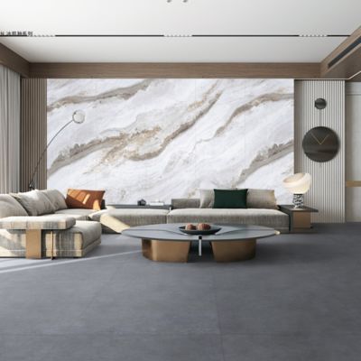 Glaze Polished Indoor Porcelain Tiles 9mm Thickness with Less Than 0.5% Water Absorption for Bathroom Floor Wall