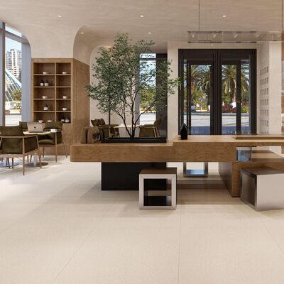 Γυαλισμένο μοντέρνο πλακάκι πορσελάνης με μέθοδο εγκατάστασης με λεπτό κονίαμα ή κόλλα που προσφέρει επιφάνεια για πολλαπλές χρήσεις