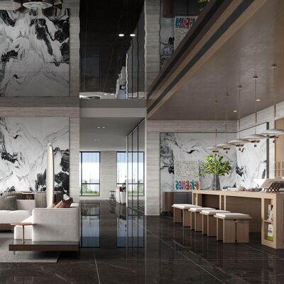 Εύκολο στο καθαρισμό Ανθεκτικό μαρμάρινο βλέμμα Πορσελάνη κεραμίδιο Πορσελάνη τοίχο σχιστόλιθο συνδυάζοντας αντοχή και μαρμάρινο αισθητική κομψότητα