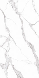 1200x2400mm αγροτικό γυαλισμένο βερνικωμένο εξωτερικό άσπρο κεραμίδι πατωμάτων πορσελάνης Formatindoor χρώματος μεγάλο